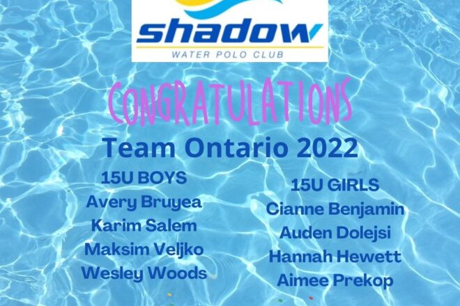 team ontario 2022