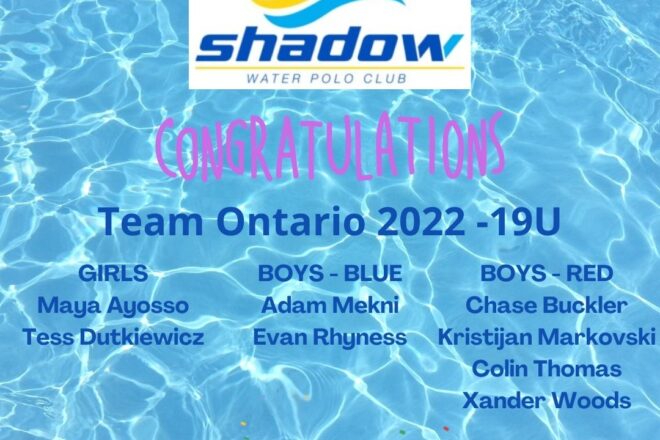 team ontario 2022